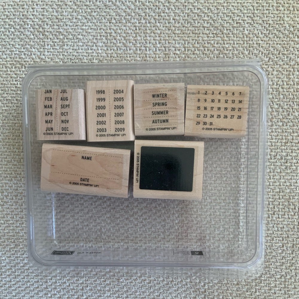 It’s a Date Stampin Up Stamp set